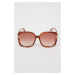 Slnečné okuliare Chloé dámske, hnedá farba, CH0106S