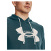 Mikina Under Armour Rival Terry Logo Hoodie Tourmaline Teal