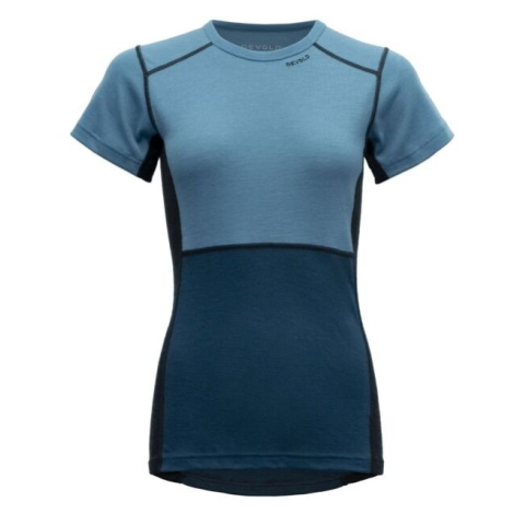 Devold LAUPAREN MERINO 190 W Dámske tričko, modrá, veľkosť