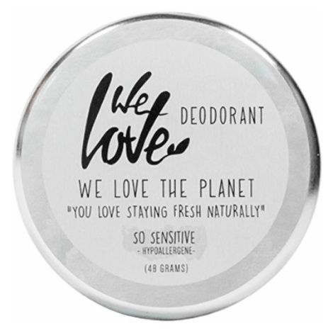 Prírodný krémový deodorant "So Sensitive" We Love the Planet 48 g