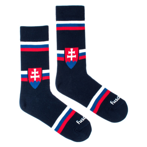 Ponožky Slovenská vlajka Fusakle