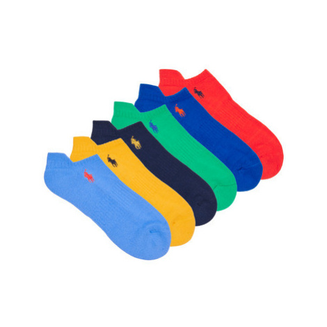 Polo Ralph Lauren  ASX117-SOLIDS-PED-6 PACK  Športové ponožky Viacfarebná