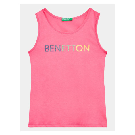 United Colors Of Benetton Top 3I1XCH012 Ružová Regular Fit