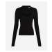 Rolák Karl Lagerfeld Jeans Klj Lslv Mock Neck Sweater Black