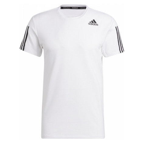 ADIDAS PERFORMANCE Funkčné tričko 'Aero'  biela / čierna