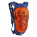 Spokey DEW Sportovní, cyklistický a běžecký batoh 15 l, oranžovo-modrý