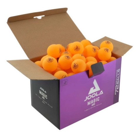 Loptičky na stolný tenis JOOLA Magic ABS 72 ks - oranžové