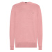 Tommy Hilfiger Sveter - PIMA ORG CTN CASHMERE CREW NECK ružový