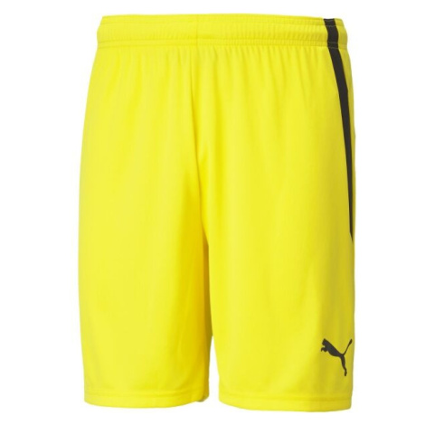 Puma TEAM LIGA SHORTS Pánske šortky, žltá, veľkosť