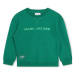 Detská mikina Marc Jacobs zelená farba, s potlačou