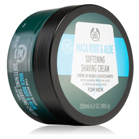 The Body Shop Maca Root & Aloe krém na holenie pre mužov