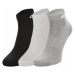 4F Detské ponožky - 3 páry HJZ19-JSOM002 Grey MELANGE+WHITE+BLACK