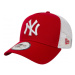 Šiltovka NEW ERA 940 AF TRUCKER MLB CLEAN TRUCKER NY YANKEES SCARLET WHITE NO