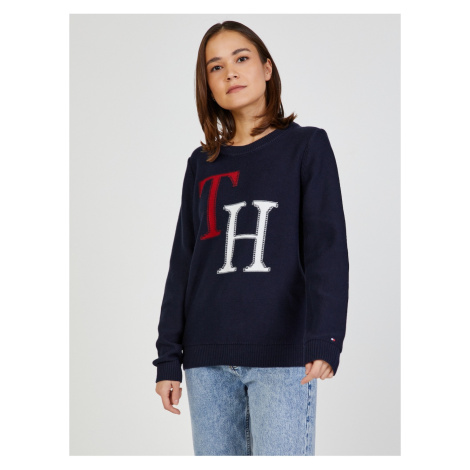 Dámske svetre klasické Tommy Hilfiger
