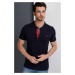 T8560 DEWBERRY T-SHIRT-LIGHT NAVY BLUE