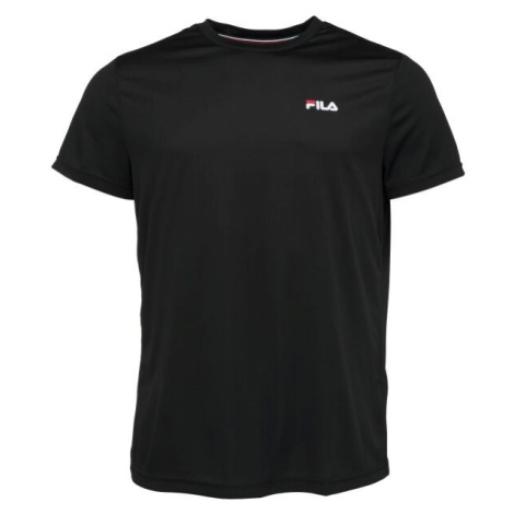 Fila T-SHIRT LOGO SMALL Pánska košeľa, čierna, veľkosť