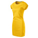 Malfini Freedom Dámske bavlnené šaty 178 žltá