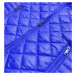 Svetlo modrá prešívaná dámska bunda s kapucňou (LY-01)