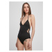 Women's ribbed swimsuit black