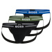 Hugo Boss 3 PACK - pánske slipy BOSS JOCK STRAP 50514965-965 XXL