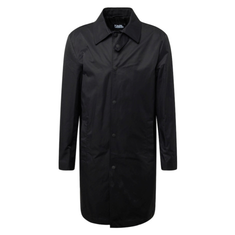 Karl Lagerfeld Prechodný kabát  čierna