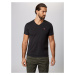 LEVI'S ® Tričko 'Housemark V Neck Tee'  čierna