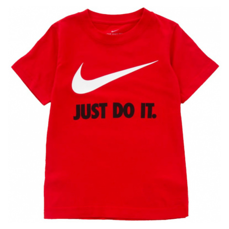 Nike Sportswear Tričko  červená / čierna / biela
