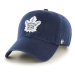 Čiapka 47brand NHL Toronto Maple Leafs tmavomodrá farba, s nášivkou,  H-RGW18GWS-NYB
