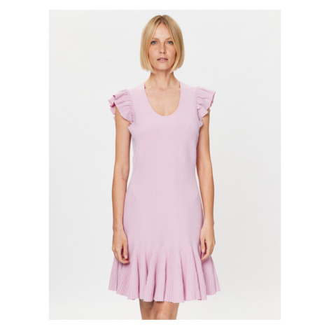 Ted Baker Úpletové šaty Milasen 268210 Ružová Slim Fit