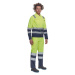 Cerva Valencia Pánska HI-VIS pracovná bunda 03510010 žltá/navy