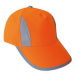 Korntex Nice Unisex reflexná šiltovka KX054 Signal Orange