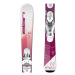 Elan LIL SNOW W JRS+EL 7.5 Zjazdové lyže, ružová, veľkosť