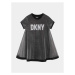 DKNY Každodenné šaty D32890 D Sivá Regular Fit