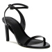 Calvin Klein Sandále Stilleto Sandal 90 - Patent HW0HW01632 Čierna