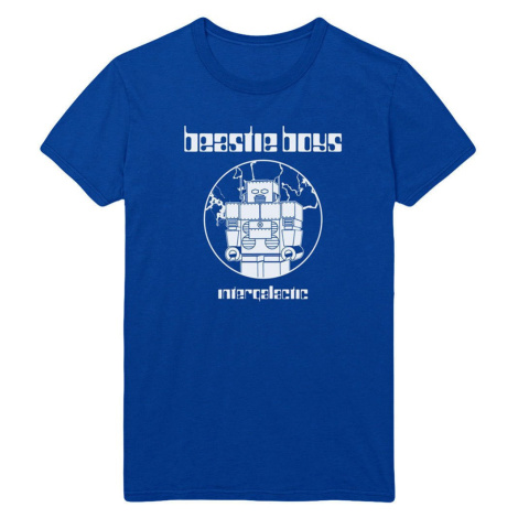 Beastie Boys Tričko Intergalactic Unisex Royal Blue