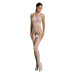 Passion ECO BS002 white - Bodystocking Farba: Biela