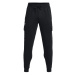 Pánske zateplené tepláky UNDER ARMOUR UA Rival Fleece Cargo Jogger-BLK