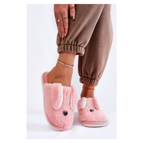 Women's fur slippers light pink Remmi