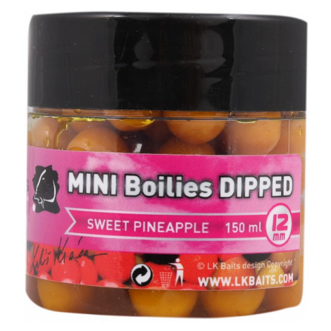 Lk baits mini boilies a dip pineapple 12 mm 150 ml