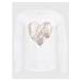 GAP Children's T-shirt with sequined heart - Girls