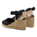 Castañer Espadrilky Carina/6/001 020964 Čierna