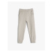 Koton Basic Jogger Sweatpants Textured Elastic Waist Pocket