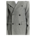 DreiMaster Klassik Prechodný kabát  sivá melírovaná