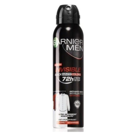 GARNIER Men Invisible Black White Colors  minerálny deodorant 150 ml