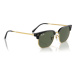 Ray-Ban Detské slnečné okuliare New Clubmaster 0RJ9116S 100/71 Zlatá