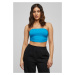 Women's Bandeau T-shirt in turquoise