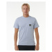 Rip Curl HORIZON BADGE SS TEE Spray Blue T-shirt