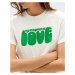 Thinking MU Yes Love T-Shirt SNOW WHITE
