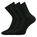 Boma Viktorka Dámske ponožky s extra voľným lemom - 3 páry BM000000624700100354 čierna