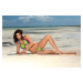 Lara Smile-Very Fuchsia swimsuit M-511 Green-pink